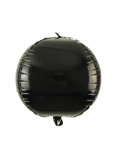 Шар фольга Сфера 32"/80 см цвет черный Китай HS-40-10