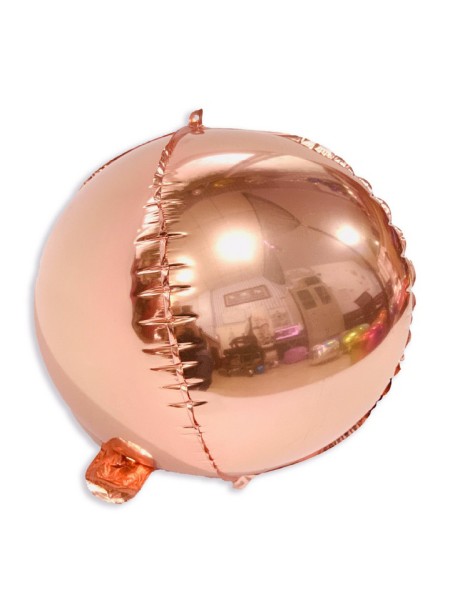 Шар фольга Сфера 32"/80 см цвет розовое золото Китай HS-40-10