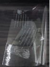Пленка 58 х58 см прозрачная с надписью набор 20 листов цвет микс HS-67-3