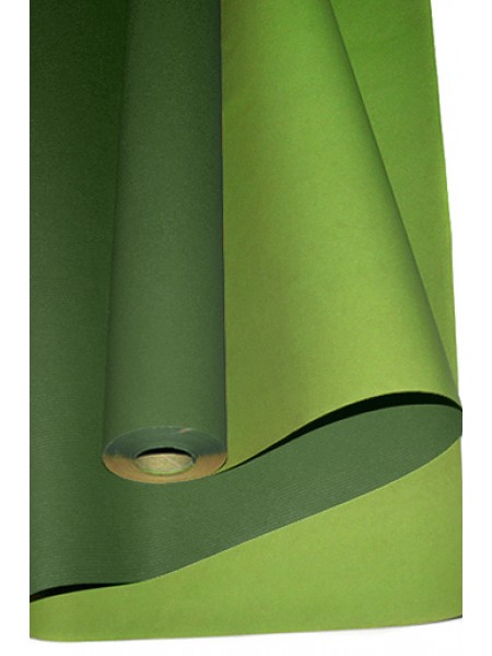 Бумага крафт 80 см х40 м 17/45-41 дольче бьянко цвет зелень с лаймом