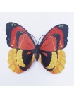 Бабочка на магните 17 х13 см 3D пластик цвет МИКС  HS-18-18