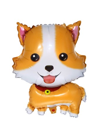 Фольга шар фигура Собака Корги Китай