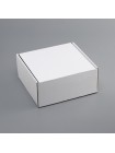 Коробка складная 19,5 х19,5 х9 см без окна цвет белый