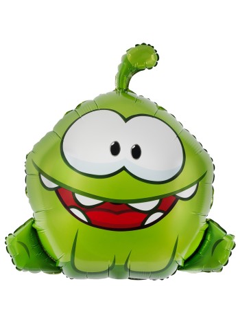 Фольга шар фигура Ам Ням 32"/81 см