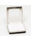 Коробка кондитерская 20 х20 х4 см цвет черный - для печенья