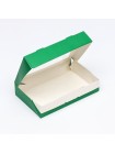 Коробка кондитерская 20 х12 х4 см цвет зеленый - для печенья