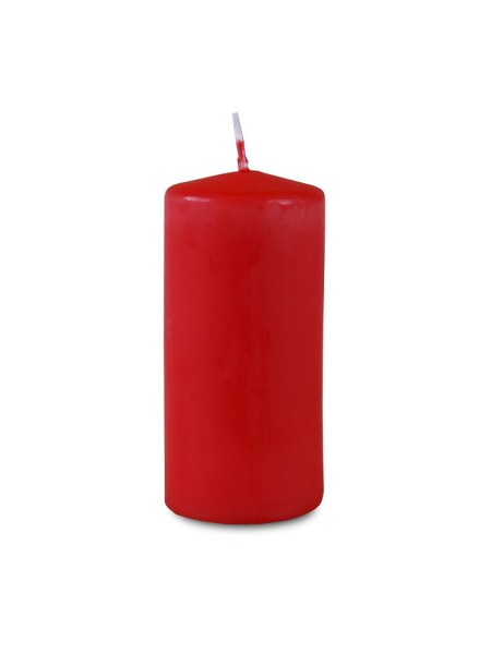 Свеча пеньковая 50 х 115 цвет красный