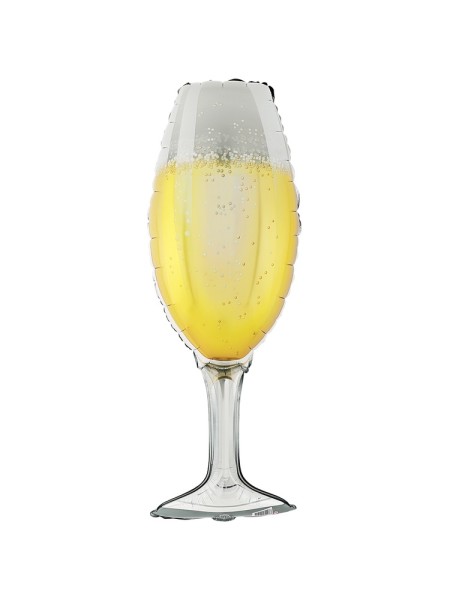 Фольга шар фигура Бокал Шампанского 43"/107,5 см