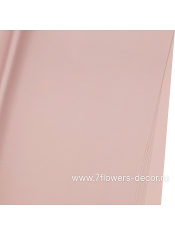 Пленка 56 х55 см 20 л Шарм цвет пыльно-розовый матовая 63 мкр