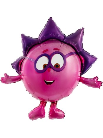 Фольга шар фигура Смешарики Ежик 38"/97 см