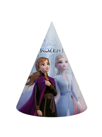 Колпак бумага Холодное сердце 2 набор 6 шт