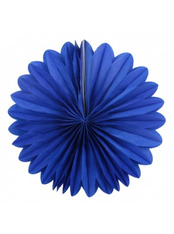 Фант подвеска бумажная 20 см цвет синий HS-7-31