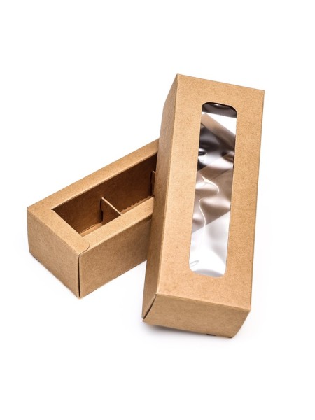 Коробка для конфет 5 х13,7 х3,5 см крафт