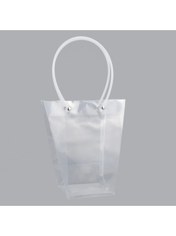 Пакет прозрачный 20 х17 х10 см для цветов Арт. ZA-H2-TRPP