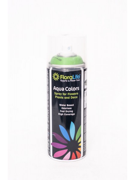 Спрей краска 400 мл Floralife Aqua Color Spray  цвет светло-зеленый