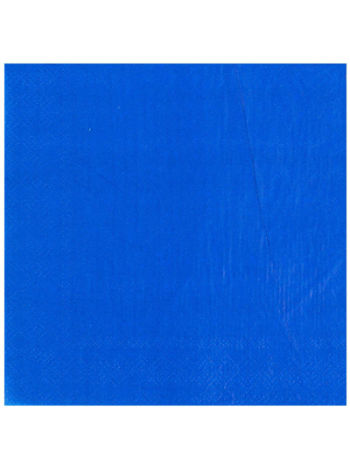 Салфетка синяя 33 х 33 см набор 12 шт