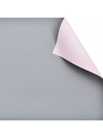 Пленка 60 х10 м цвет серый/розовый двухцветная матовая