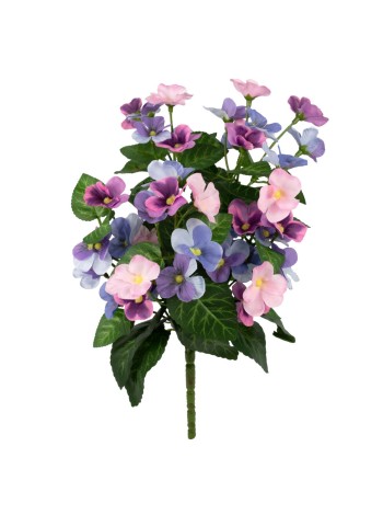 Анютины глазки 34 см на вставке цвет сиреневый Арт. 8922648064