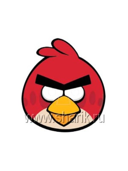 Маска Angry Birds набор 8 шт бумага