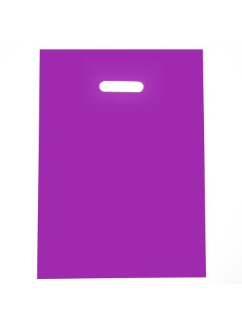 Пакет полиэтилен 30 х40 см 30 мкм 1/25 цвет фиолетовый