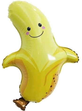 Фольга шар Фигура Банан 28"/71 см