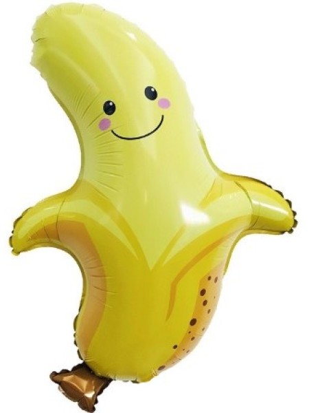 Фольга шар Фигура Банан 28"/71 см