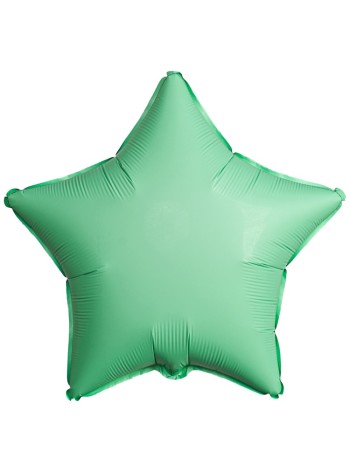 Фольга шар Звезда 18"/46 см мятный (Mint) FM
