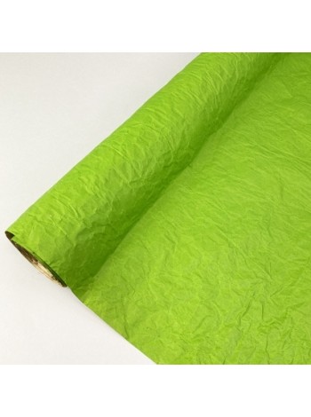 Бумага эколюкс 60 см х5 м крафт цвет зеленый