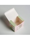 Коробка кондитерская 10 х8 х7 см Любимое пирожное 1/5 для сладостей