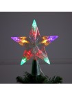 Электрогирлянда Звезда 16 х16 см пластик ёлочная LED 10 фиксинг свечение цвет мульти