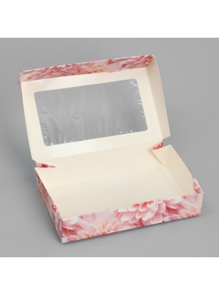 Коробка кондитерская 20х12х4 см Beauty 1/5