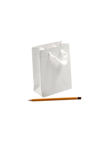Пакет ламинированный 12 х16 х6 см цвет белый HS-8-9/43-6