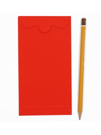 Конверт 17 х9 см оригинальный упаковка 6 шт цвет Красный HS-4-6