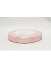 Лента атлас 1,5 см х50 м Economy цвет светло-розовый Арт 2020-325