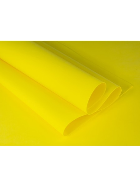 Фоамиран 0,8-1 мм 60 х70 см цвет желтый EVA-C031