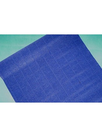 Бумага гофрированная 50 см х2,5 м 555 простая цвет темно-синий