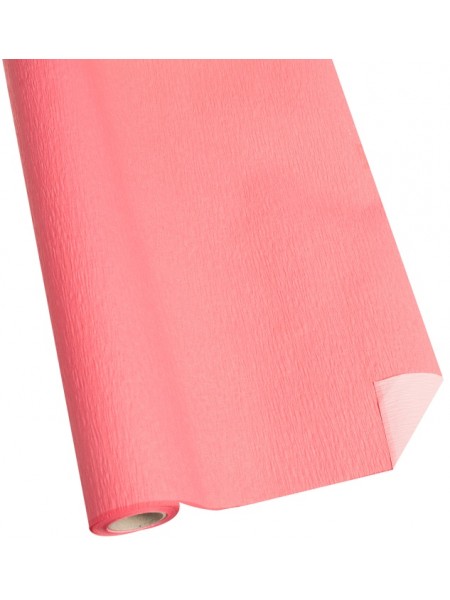 Бумага рельефная 50 см х5 м двухсторонняя цвет коралловый/розовый NWPW -02