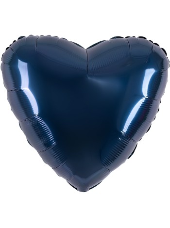 Фольга шар Сердце 18"/46 см Сапфир Aqura Россия