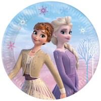 Тарелка бумага 8 шт 23 см Дух ветра Frozen