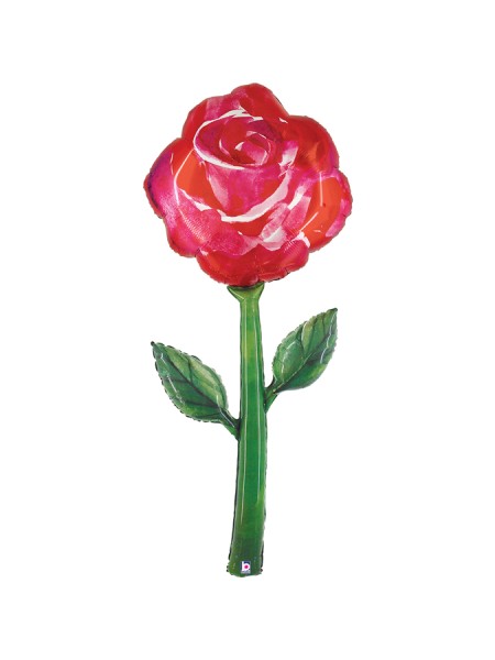 Фольга шар цветок Роза 64"/163 см Grabo Италия