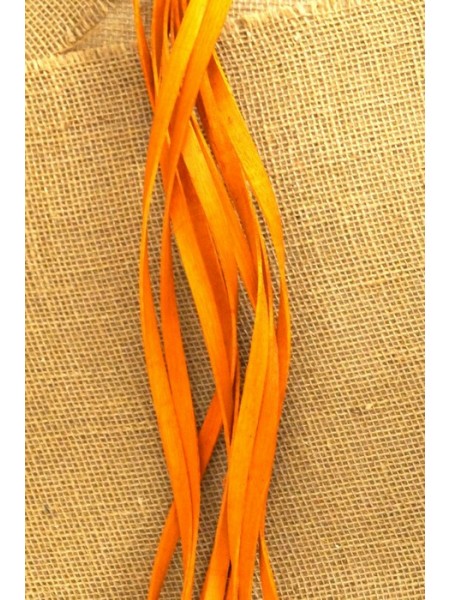 Ветка Завиток плоский набор 9 шт 125 см цвет оранжевый
