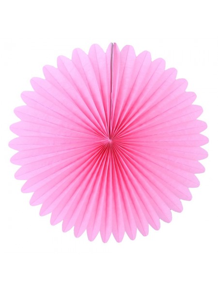 Фант подвеска бумажная 50 см цвет розовый HS7-34