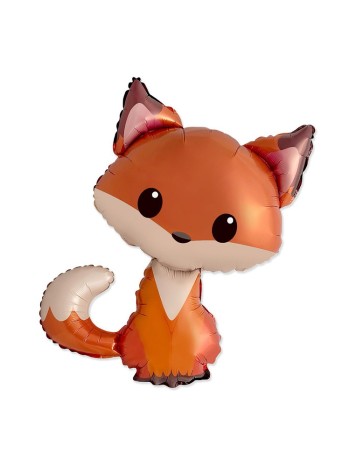 Фольга шар фигура Лисичка FM
