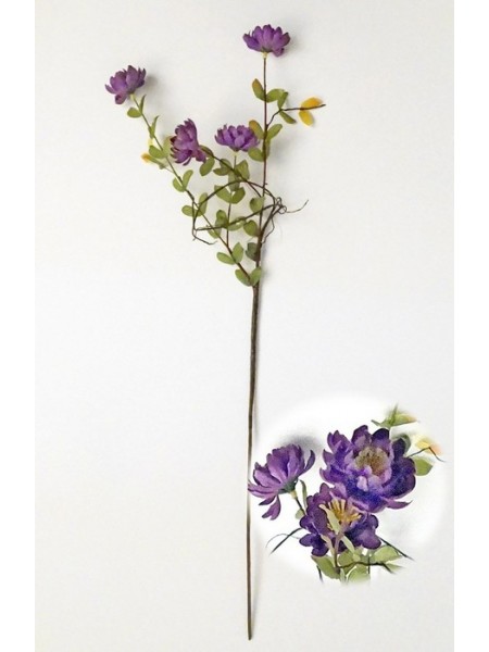 Хризантема Сантини 51 см цвет фиолетовый HS-27-1