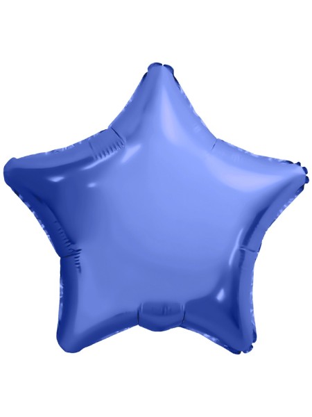 Фольга шар Звезда 18"/46 см Деним Бохо Россия AGURA