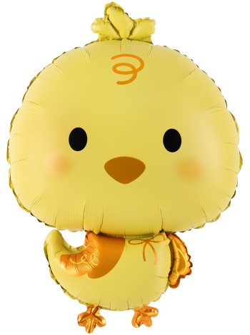 Фольга шар фигура Милый цыпленок 31"/79 см Китай