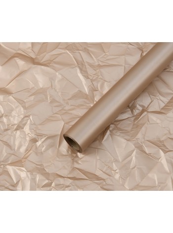 Пленка 57 см х10 м перламутр цвет шампань 50 мкм