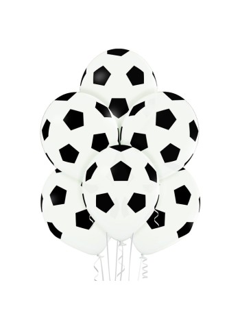 14"шелкография пастель Мяч футбол классика шар воздушный