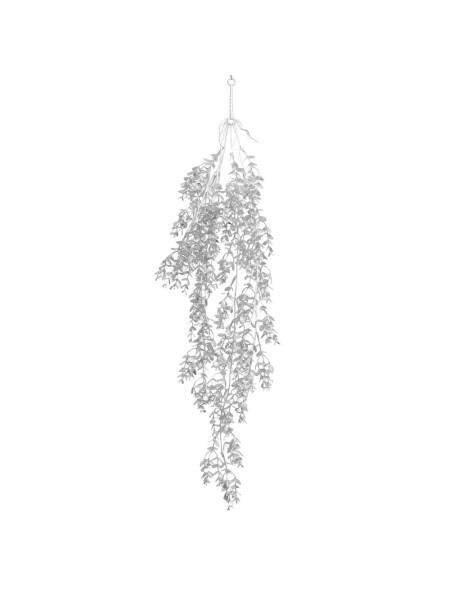 Ветка мелкий лист 70 см цвет серебро  HS 31-22