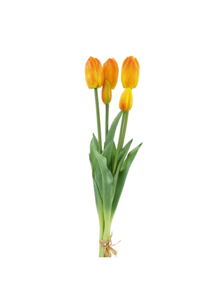 Тюльпан 47 см букет из  цветков  цвет оранжевый  HS 31-3